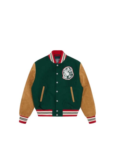 BILLIONAIRE BOYS CLUB ASTRO GOLF CLUB EMBROIDERED-LOGO VARSITY JACKET