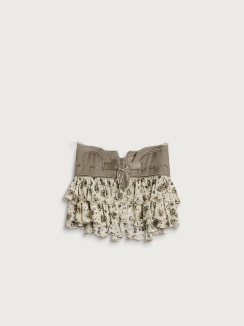 KNWLS KNWLS SABLE MINI SKIRT