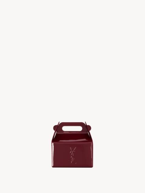 SAINT LAURENT TAKE-AWAY BOX IN LEATHER