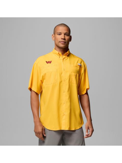Columbia Men's PFG Tamiami Short Sleeve Shirt - Washington Commanders