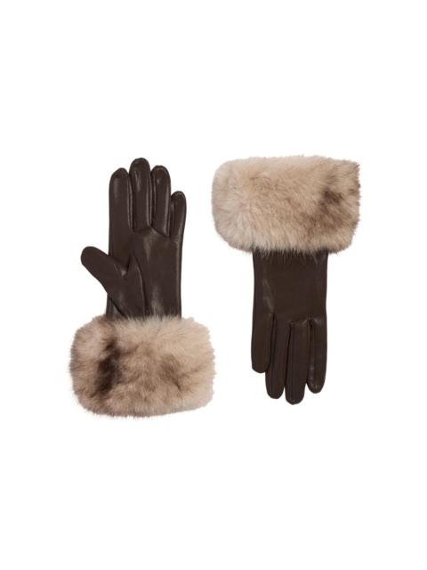 APPARIS Betty Faux Mink Gloves