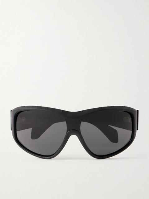 Moncler Thyra Oval-frame Ski Sunglasses