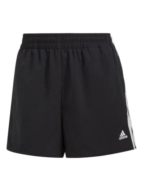 adidas (WMNS) adidas Primeblue에 의하여 디자인되는 2 이동 길쌈된 3-Stripes 스포츠 Shorts 아시아 Sizing ‘검정' GL3981