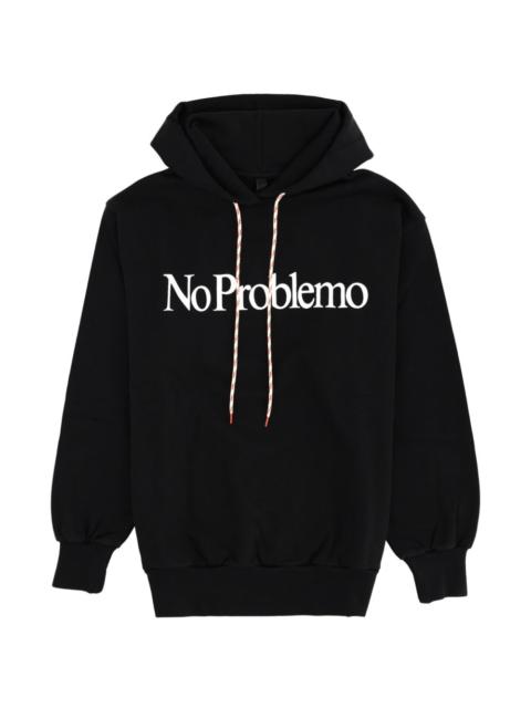 No Problemo logo drawstring hoodie