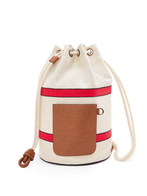 Loewe Sailor bag in jacquard and calfskin