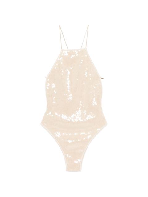 Oséree sequin embellished swimsuit