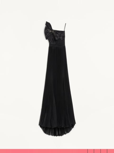 Valentino LONG DRESS IN EMBROIDERED LIGHT GEORGETTE