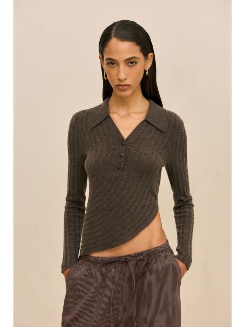 Cult Gaia MATTEA KNIT TOP