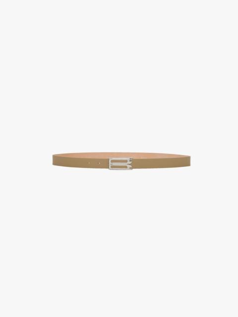Victoria Beckham Dorian Belt Silver Buckle