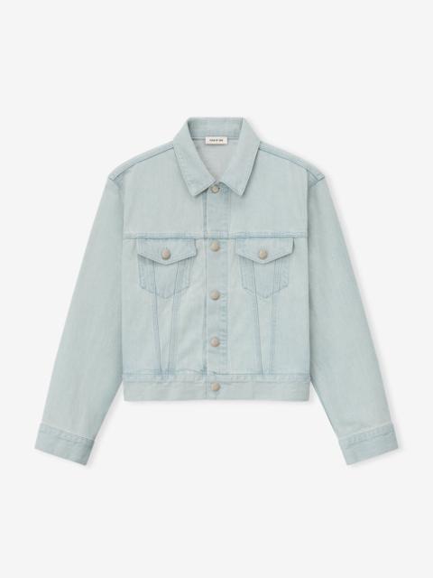 Fear of God Bleached Denim Classic Trucker Jacket