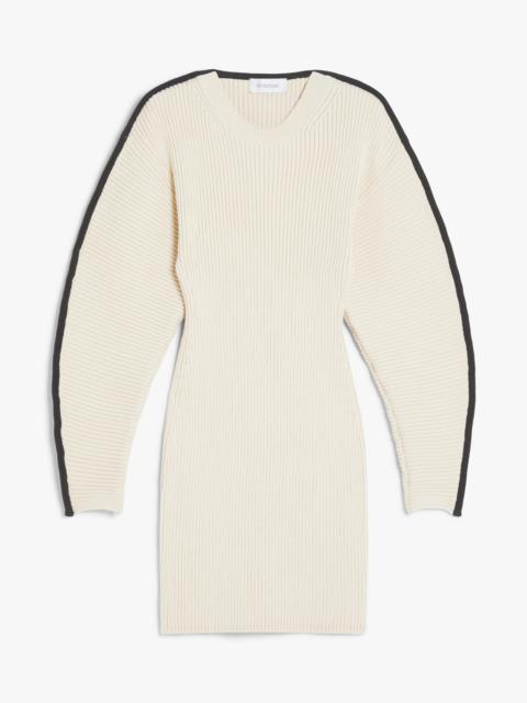 Sportmax FRANK Stretch-cotton knit dress