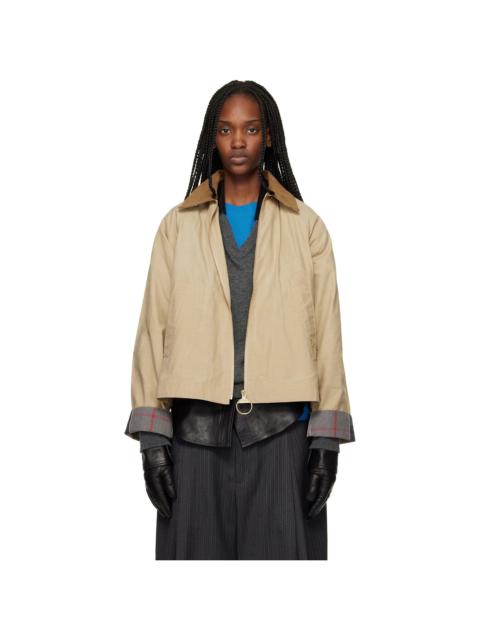 Barbour Beige Catlin Casual Jacket
