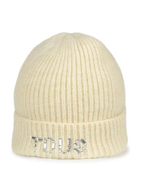 TOUS Beige Beanie hat TOUS Crystal