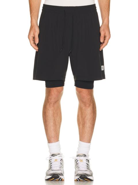 Reigning Champ 4-Way Stretch Nylon Combo Standard Training Short 7"