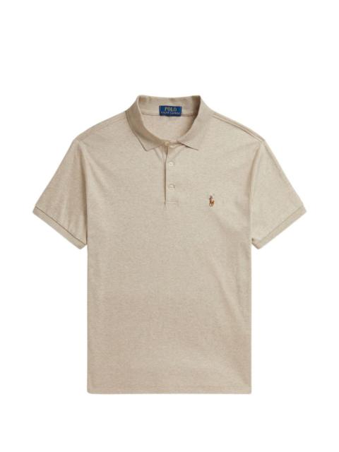 Polo Ralph Lauren heather logo polo shirt