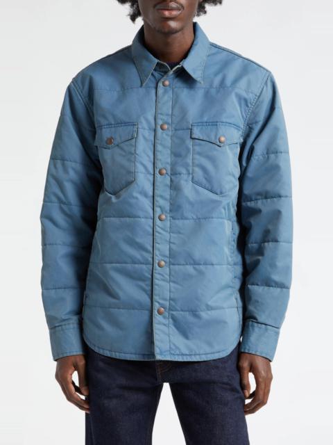RRL by Ralph Lauren Quilted Western Shirt Jacket | nordstrom 