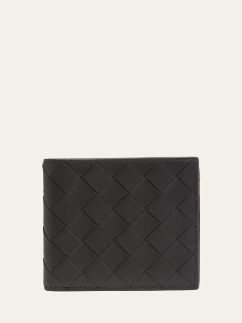 Bottega Veneta Men's Intrecciato Leather Multicolor-Interior Bifold Wallet