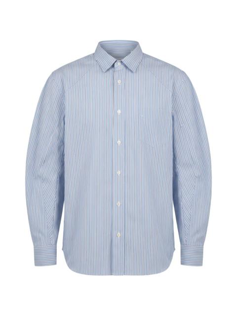 sacai striped shirt