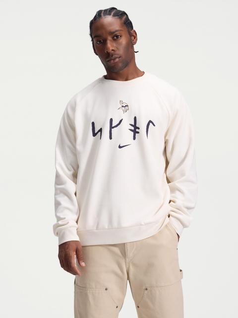 Nike Minnesota Vikings Rivalries Collection Primary Men's Nike Dri-FIT NFL Pullover Crew