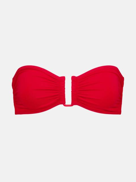 ERES Show bandeau bikini top