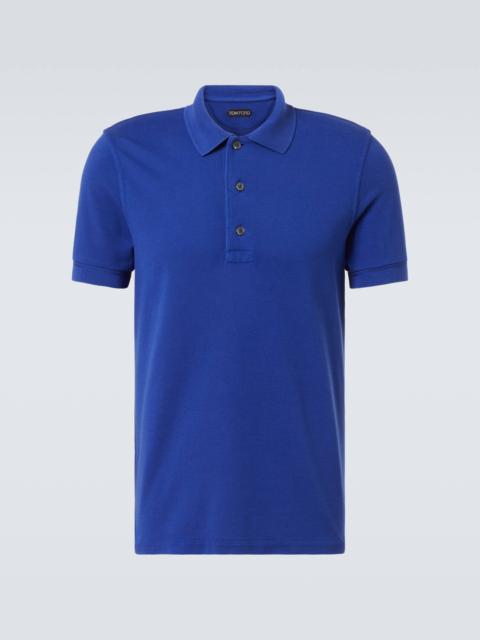 TOM FORD Piqué polo shirt