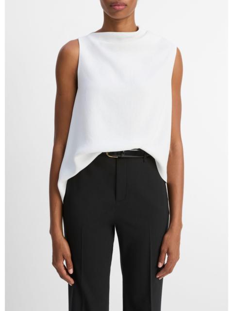 Vince Asymmetrical Draped A-Line Top