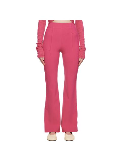 TALIA BYRE Pink Tailored Trousers