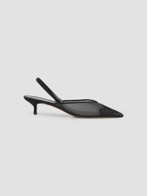 NEOUS Women's Irena 40MM Lace Slingback Pumps - Black