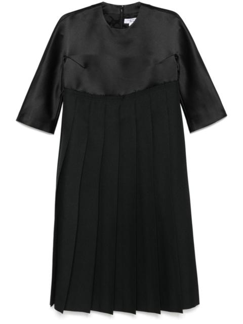 Comme des Garçons Comme des Garçons pleated midi dress