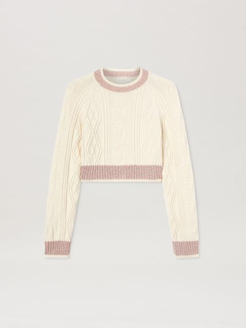 Palm Angels Curved logo sweater