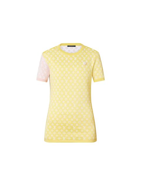 Louis Vuitton Pastel Monogram Knit Top