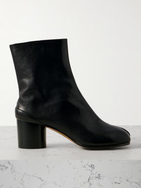 Maison Margiela Tabi Split-toe Leather Ankle Boots