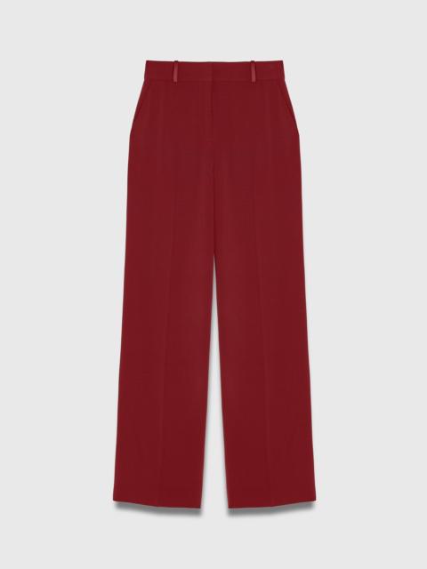 THE FOLD Clever Crepe Adelaide Wide-Leg Trousers