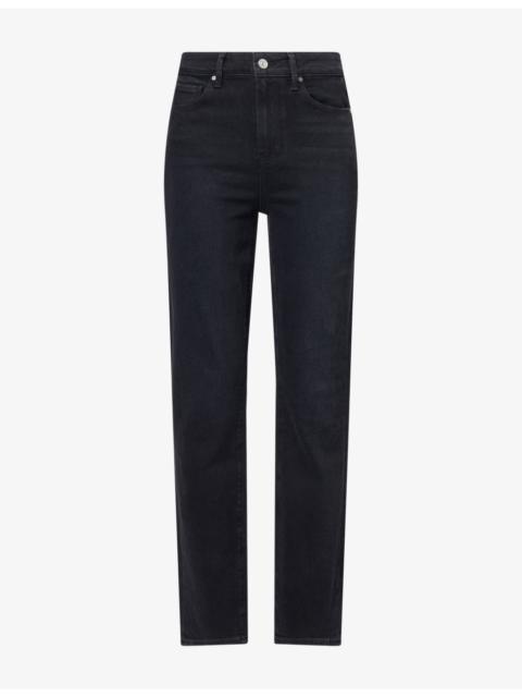 PAIGE Gemma Cigarette-Leg Stretch-Denim Jeans