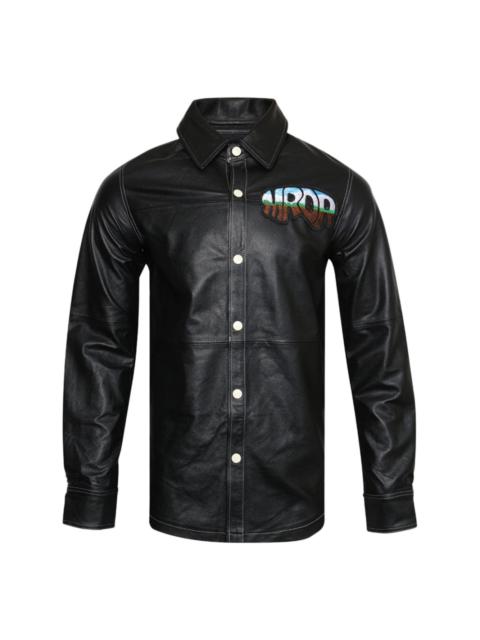 WHO DECIDES WAR MRDR Leather shirt