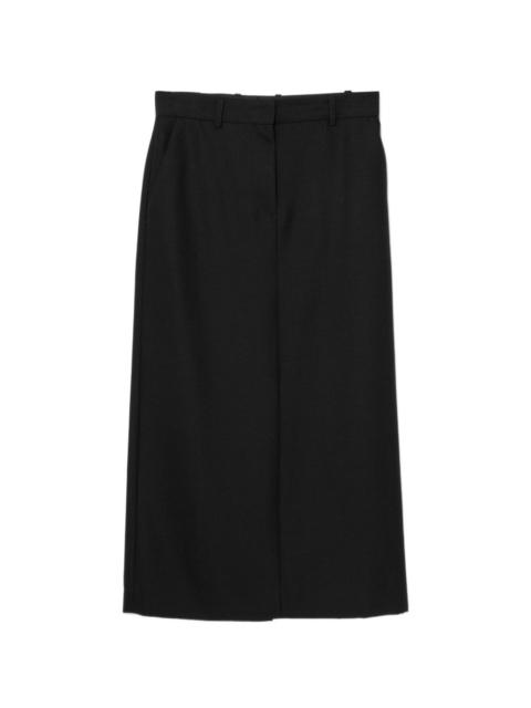 TOTEME low-waist straight skirt