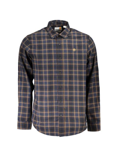 Timberland plaid-check flannel shirt