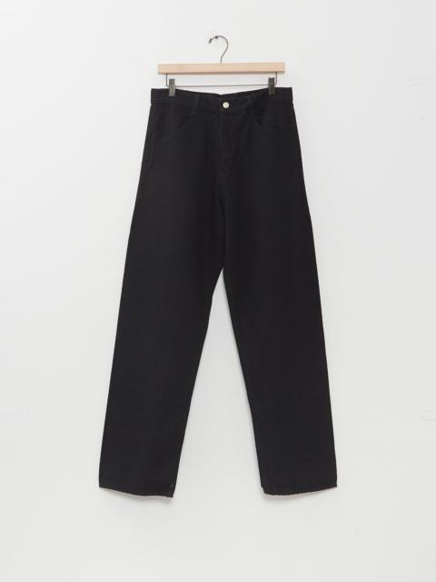 ARPENTEUR 4 Pocket Indigo Cotton Twill Regular Pants