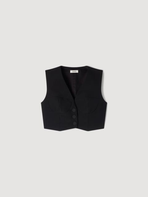 Sandro CROPPED VEST