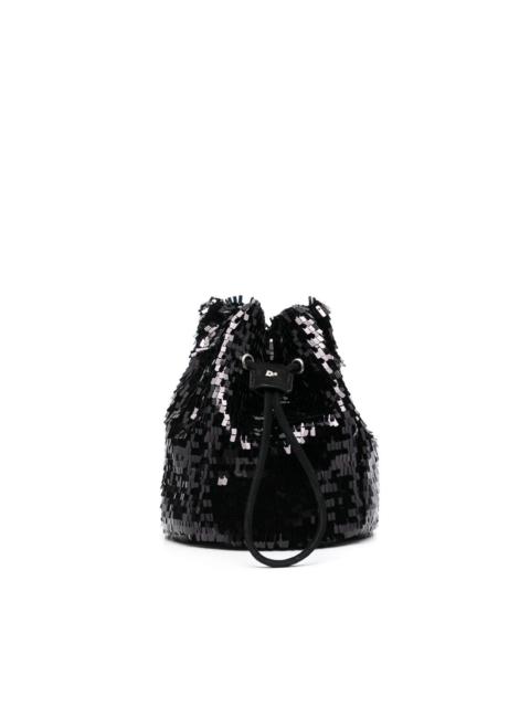 DSQUARED2 paillette-embellished bucket bag