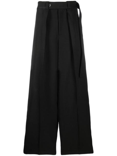 Jil Sander pleated wide-leg trousers
