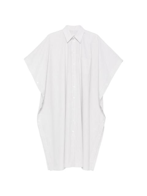 MM6 Maison Margiela striped midi shirt dress
