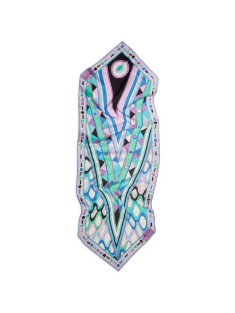 PUCCI Vivara-print silk scarf