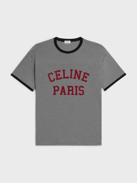 CELINE CELINE PARIS loose t-shirt in cotton jersey