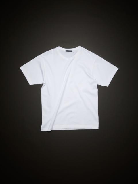 Crew neck t-shirt- Regular fit - Optic White