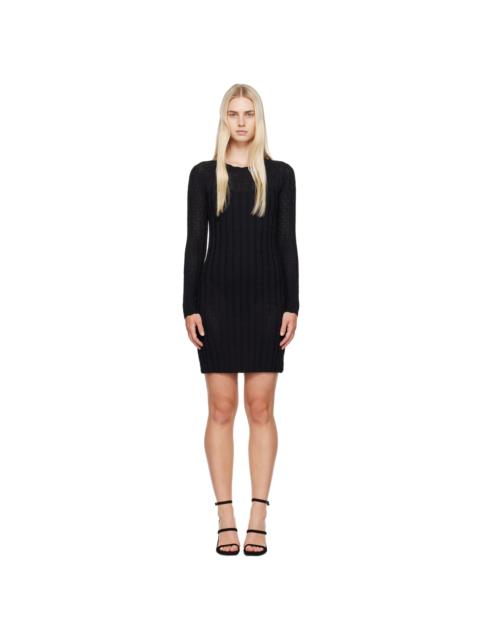 Loulou de Saison Black Senty Minidress