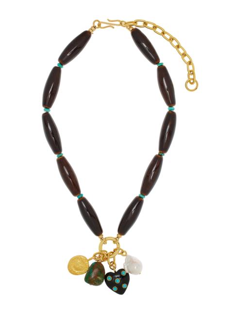 LIZZIE FORTUNATO Marilla Pendant Necklace multi