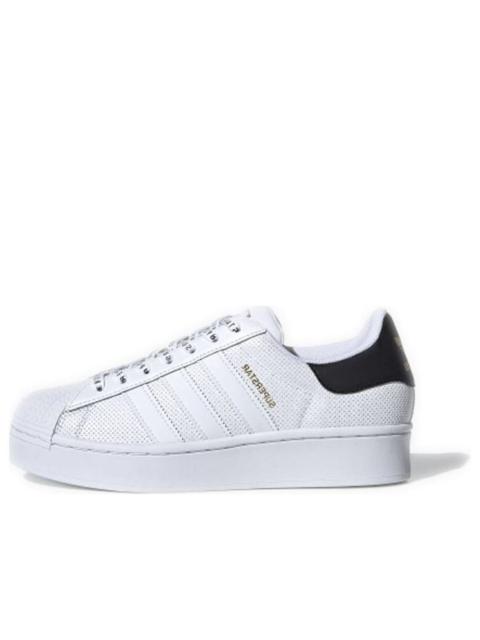 (WMNS) adidas Superstar Bold 'White Black' FV3443