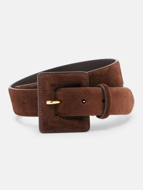 NOUR HAMMOUR Soma suede belt