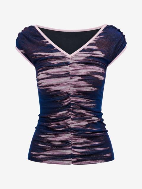 PH5 Mahi Lake-print top